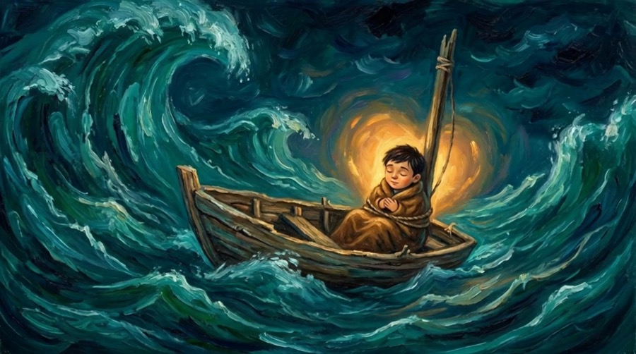 In through the nose for four, hold for four, out for six — invented in a storm in 1929 by a child with nothing else, and still the first thing the app teaches you.