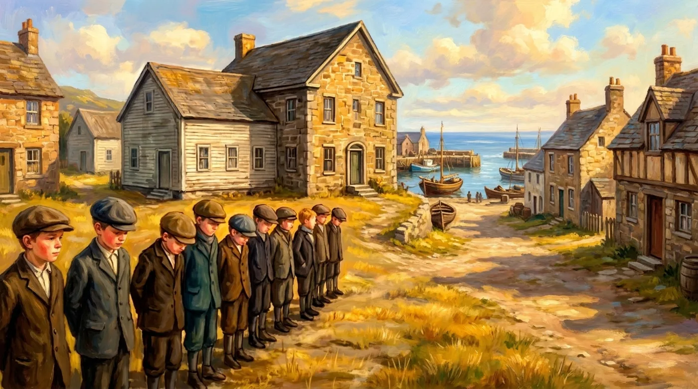 Gullhaven, 1929 — a boy nobody kept